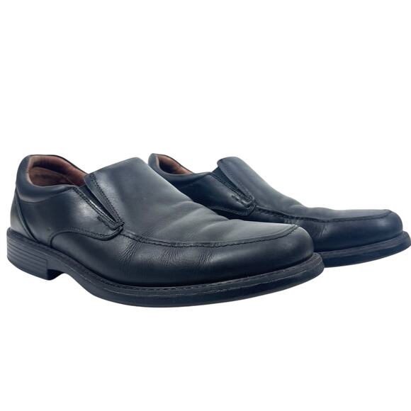 Johnston & Murphy XC4 Stanton Moc Loafers Waterproof Leather Black Size 10 - Picture 2 of 6